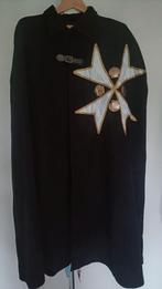 Mantel Soevereine Orde Sint Jacob Holland, Kleding | Heren, Kostuums en Colberts, Ophalen of Verzenden, Zo goed als nieuw, Zwart