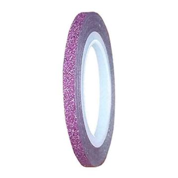 Striping tape GLITTER LICHT ROZE, 3 mm beschikbaar voor biedingen