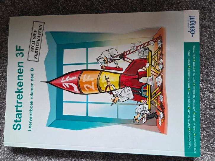 Startrekenen - 3F Leerwerkboek deel B, Boeken, Schoolboeken, Zo goed als nieuw, Nederlands, Overige niveaus, Ophalen of Verzenden