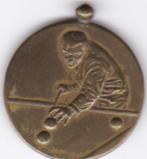 Penning Medaille biljarten O.B.K. 1966, Postzegels en Munten, Penningen en Medailles, Ophalen of Verzenden, Brons, Nederland
