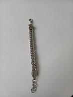Trendy Zilverkleurige Armband, Ophalen, Zo goed als nieuw, Zilver, Staal