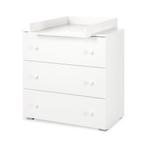 Commode wit met bladvergroter Nieuw!!, Ophalen, Nieuw, 50 tot 100 cm, 3 of 4 laden