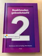 Boekhouden Geboekstaafd 2 - 9e druk, Ophalen of Verzenden, Zo goed als nieuw, Overige niveaus