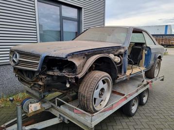 Voorscherm Front Kont Deur Bumper Mercedes 420 500 560 SEC beschikbaar voor biedingen