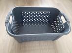 Stevige donkergrijze wasmand, nieuwstaat., Ophalen of Verzenden, Zo goed als nieuw, Grijs, Overige typen