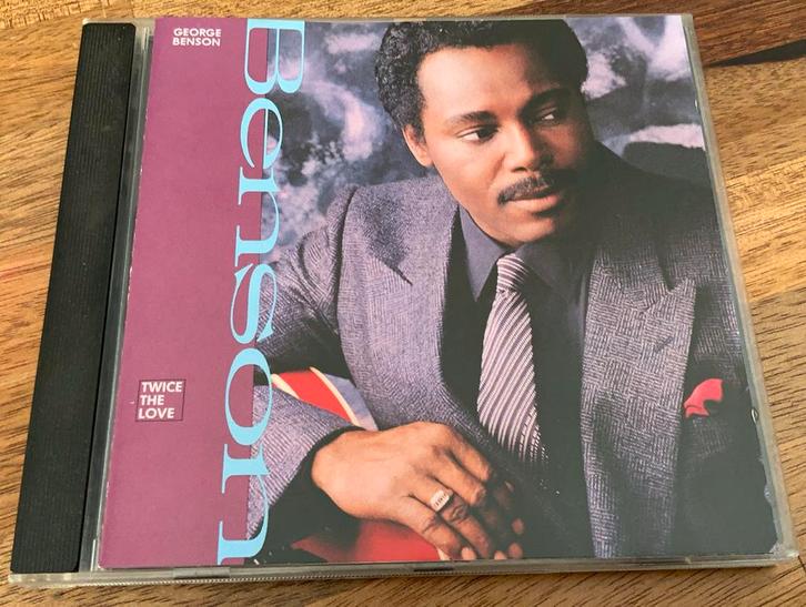 CD GEORGE BENSON TWICE THE LOVE 1988 WARNER BROS GERMANY, Cd's en Dvd's, Cd's | Jazz en Blues, Gebruikt, Jazz, 1980 tot heden