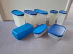 Tupperware voorraad bussen blauw, Ophalen of Verzenden, Blauw