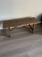 Steigerhouten salontafel, Huis en Inrichting, Tafels | Salontafels, Ophalen, Minder dan 50 cm, Gebruikt, 100 tot 150 cm