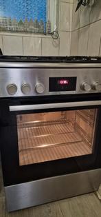 Bosch Gasfornuis met Oven - Gebruikt, Gebruikt, Hete lucht, 60 cm of meer, Energieklasse A of zuiniger