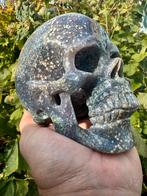 Skull van druifagaat topstuk, Verzamelen, Ophalen of Verzenden