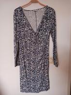 Mama:licious Positiejurk Maat M Bloemenprint, Maat 38/40 (M), Blauw, Jurk, Zo goed als nieuw