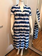 H&M jurk antik blue batik blauw oto 59cm knopen korte mouw, Kleding | Dames, Grote Maten, H&M, Jurk, Gedragen, Verzenden