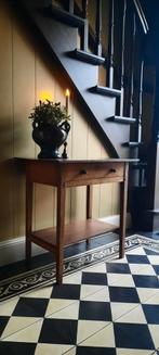 Leuk oud retro art deco tafeltje bijzettafeltje sidetable !, Ophalen