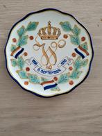 Herdenkingsbord Wilhelmina 1898 - 1938 Regina Gouda Holland, Verzamelen, Koninklijk Huis en Royalty, Ophalen of Verzenden, Zo goed als nieuw