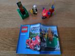 Lego city 60000 brandweermotor incl instructie, Ophalen of Verzenden