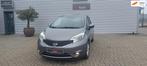 Nissan Note 1.2 DIG-S Tekna 360 camera, navi, airco, trekhaa, Voorwielaandrijving, Stof, Gebruikt, Zwart