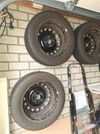 Winterbanden vredestein 185/60 R15 op velg 4x100 naaf 54.1, Ophalen, Gebruikt