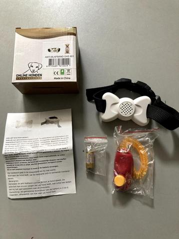 Nieuwe Anti Blafband (geluid/trilfunctie)hond  10,00 euro beschikbaar voor biedingen