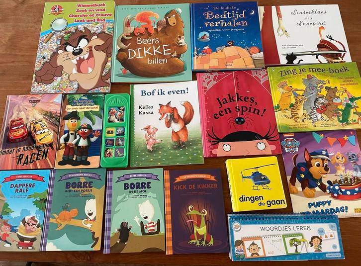 Boekenpakket 16 boeken voor Kleuters - Leuke Verhalen!, Boeken, Kinderboeken | Jeugd | onder 10 jaar, Gelezen, Fictie algemeen