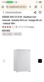 Tafel model koelkast, Witgoed en Apparatuur, Koelkasten en IJskasten, Minder dan 75 liter, Ophalen, Nieuw, Met vriesvak