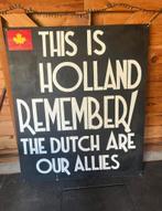 groot kunstwerk schilderij WO2, Ophalen