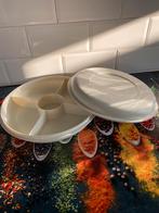 Tupperware hapjesschaal, Ophalen