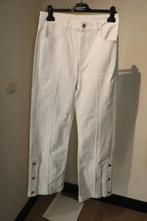 Studio Anneloes wide fit witte broek knopen onderkant S.M, Verzenden, Wit, Nieuw, Maat 36 (S)