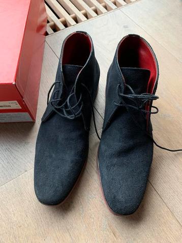 Herenschoenen O’quirey maat 38 donkerblauw suède beschikbaar voor biedingen