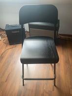 IKEA bar stool, foldable, black 74cm (Franklin), Nieuw, 60 tot 90 cm, Metaal, Ophalen of Verzenden