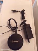 4 poorts usb tower hub 3.0 met 2x smart charger, Ophalen of Verzenden, Zo goed als nieuw