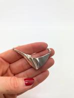 Z868 Prachtige zilveren ketting met hanger Fins ontwerp, Met hanger, Ophalen of Verzenden, X, Zilver