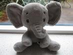Grijs velours olifant olifantje merk ZD Trading van Action, Ophalen of Verzenden, Zo goed als nieuw, Olifant