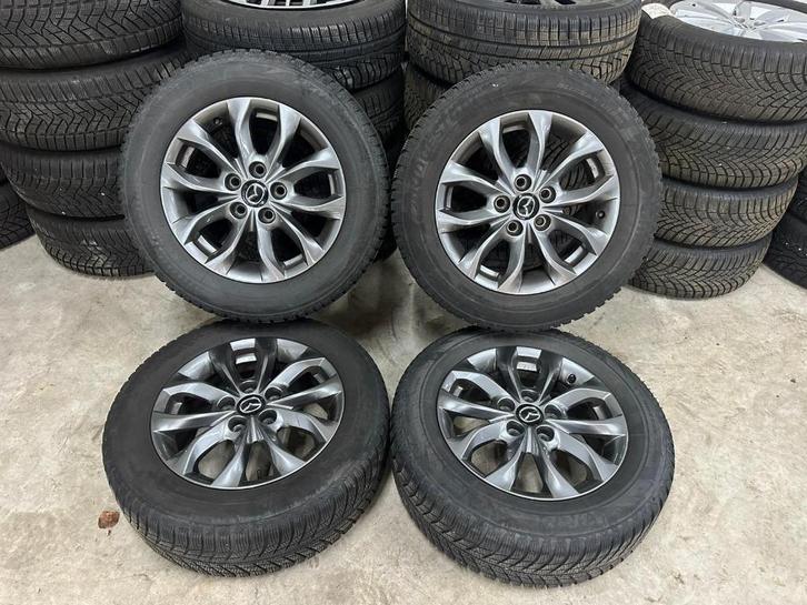 5x114.3 16 inch originele Mazda CX-3 winter set, Auto-onderdelen, Banden en Velgen, Banden en Velgen, Winterbanden, 16 inch, 215 mm
