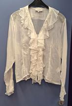 Anne Fontaine Blouse Maat 5 Luxe & See-through Style 48826, Kleding | Dames, Blouses en Tunieken, Anne Fontaine, ., Wit, Anne Fontaine