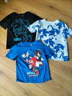 Sonic T-shirts Set - Maat 122/128, H&M, Ophalen of Verzenden, Zo goed als nieuw, Shirt of Longsleeve