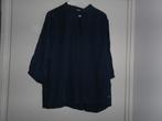 Milano Italy Blauwe Blouse Met Knoopje Maat 40, Maat 38/40 (M), Milano Italy, Zo goed als nieuw, Verzenden