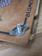 Vintage Houten Bloemenpers, Ophalen of Verzenden, Gebruikt, Materiaal