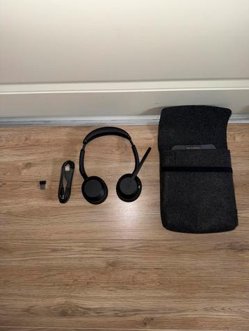 Jabra Evolve2 55 headset – Zwart – Draadloos Bluetooth – beschikbaar voor biedingen
