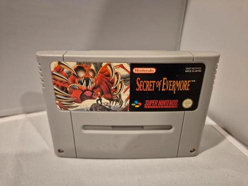 Secret of Mana Evermore SNES, Spelcomputers en Games, Games | Nintendo Super NES, Zo goed als nieuw, 1 speler, Vanaf 3 jaar, Ophalen of Verzenden