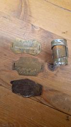 Antieke belasting plaatjes, Ophalen of Verzenden