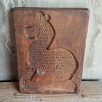 Oude houten speculaasplank koekplank 37x26x4cm *Etage3*, Gebruikt, ., Ophalen of Verzenden, .