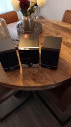 Stereo setje merk akai + 2 boxen 15 watt in prima staat, Speakers, Ophalen of Verzenden, Zo goed als nieuw, Microset