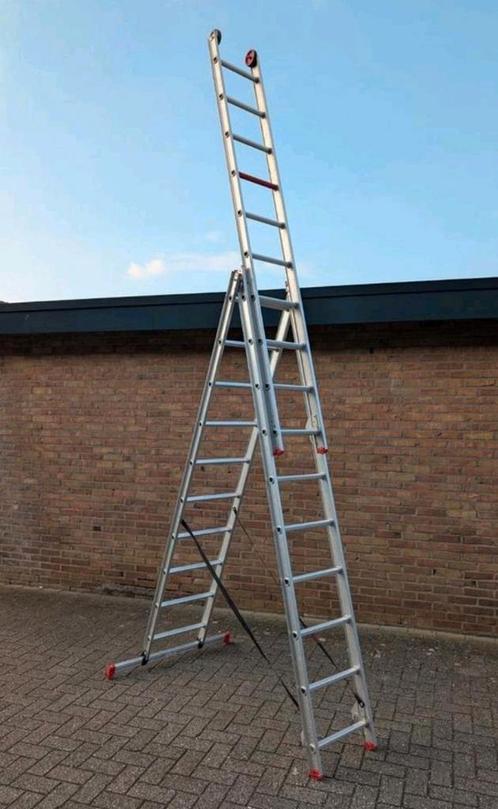 ALTREX 3x9 AR 3060, SCHUIFLADDER, REFORMLADDER, TRAP, LADDER, Doe-het-zelf en Verbouw, Ladders en Trappen, Zo goed als nieuw, Ophalen