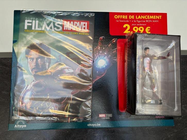 Marvel Iron Man Figurine – Nieuw in verpakking!, Verzamelen, Film en Tv, Nieuw, Actiefiguur of Pop, Ophalen of Verzenden