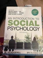 An Introduction to Social Psychology studieboek, Hewstone, Beta, Ophalen of Verzenden, Zo goed als nieuw