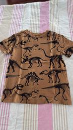 Maat 110/116 t-shirt bruin dino H&M, Ophalen of Verzenden, Zo goed als nieuw, Jongen, Shirt of Longsleeve