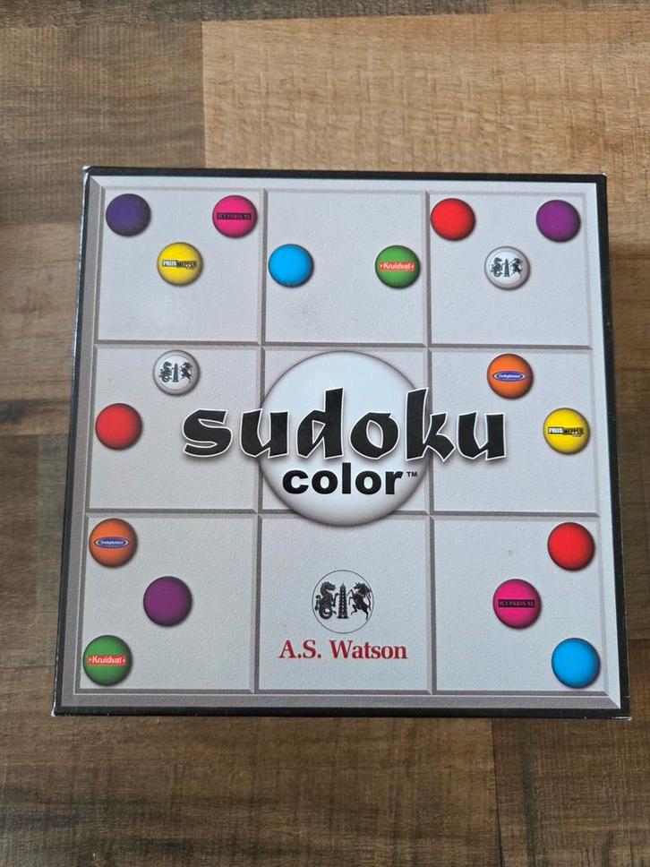Sudoku Color Bordspel - A.S. Watson, Hobby en Vrije tijd, Denksport en Puzzels, Zo goed als nieuw, Overige typen, Ophalen of Verzenden