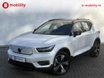 Volvo XC40 Recharge P8 AWD 408PK R-Design SOH93% Trekhaak 1., Gebruikt, 417 km, Alcantara, Wit