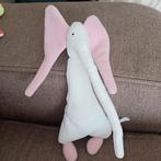 Hema slungel olifant, wit roze., Ophalen of Verzenden, Zo goed als nieuw, Olifant