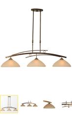 Stijlvolle Masterlight Bolzano Hanglamp 3-lichts, Ophalen, Klassiek, Nieuw, Glas